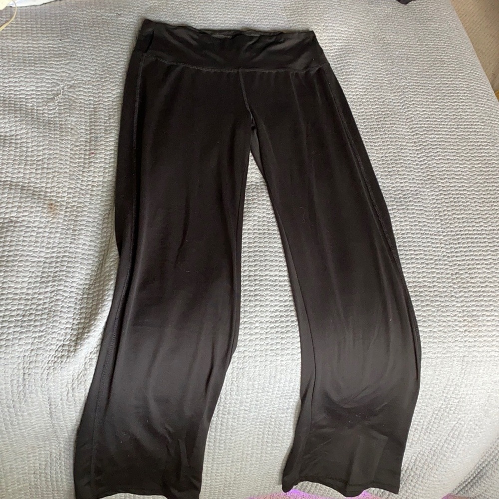 Wide leg yoga pants